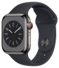 Apple Watch S8 Cell 41mm Graphite Steel, Midnight