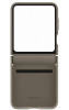 Samsung Flap ECO-Leather Case Z Flip 5, Etoupe