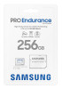 Samsung micro SDXC 256GB PRO Endurance + SD adapté