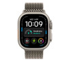 Apple 49mm Natural Titanium Milanese Loop - Large