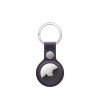 AirTag FineWoven Key Ring - Midnight Purple