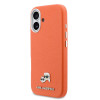 Karl Lagerfeld Heads Pins MagSafe iPhone 17 Orange