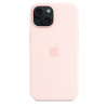 iPhone 15 Silicone Case MagSafe Light Pink