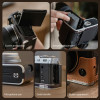 PGYTECH Leather Camera Case (For FUJI X-M5 Black)