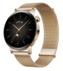 HUAWEI Watch GT 3 42mm Light Gold Gold Milan Strap