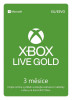 Microsoft Game Pass Live Gold 3měsíce