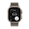 Apple Watch Ultra 3 GPS + Cellular Natural Titanium Case with Natural Titanium Milanese Loop - Large