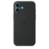 iPhone 16 Plus Silicone Case MagSafe Black