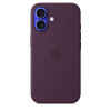 iPhone 16 Silicone Case MagSafe Plum