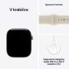Apple Watch Series 12 Cellular 46mm Light Gold, Sand Sport Band, S/M