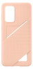 Samsung Back Cover with Card Pocket A33 5G, Peach