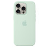 iPhone 16 Pro Silicone Case MagSafe Aquamarine