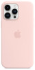 iPhone 14 Pro Max Silicone Case MagSafe Chalk Pink