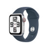 Apple Watch SE Cell 40mm Silver, Blue Sport B, S/M