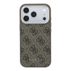 Guess 4G Gold Frame MagSafe iPhone 18 Pro Brown
