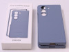 Samsung Eco-leather Case Z Fold 5, Blue