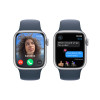 Apple Watch Series 9 41mm Silver, Blue SB, S/M