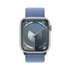 Apple Watch Series 9 45mm Silver, Blue Sport Loop