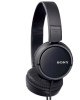 Sony MDR-ZX110B sluchátka 30mm s mostem, Black