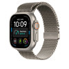 Apple 49mm Natural Titanium Milanese Loop - Large