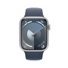 Apple Watch Series 9 45mm Silver, Blue SB, S/M