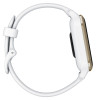 Garmin Venu SQ2, Cream Gold/White Silicone Band