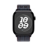 Apple 46mm Nike Sport Loop Black/Blue