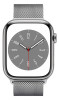Apple Watch S8 Cell 45mm Silver Steel, Milanese L.