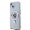 Karl Lagerfeld Ringstand MagSafe iPhone 15, White