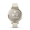 Garmin Lily 2 Active, Lunar Gold / Bone Silicone Band