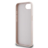 Guess PU 4G Metal Logo kryt pro iPhone 16e, Pink