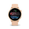 Garmin vívoactive 6, Metallic Pink Dawn / Pink Dawn Band