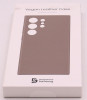 Samsung Vegan Leather Case Galaxy S24 Ultra, Taupe