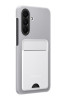 Samsung Card Slot Case Galaxy A27, Light Gray