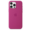 iPhone 16 Pro Max Silicone Case MagSafe Fuchsia