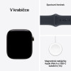 Apple Watch Series 12 Cellular 46mm Natural Titanium, Navy Blue Sport Blue, M/L