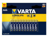 Varta Longlife AAA Baterie 10ks (EU Blister)