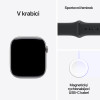 Apple Watch Series 11 GPS 42mm Space Grey Aluminium Case with Black Sport Band - S/M