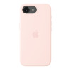 iPhone 17e Silicone Case with MagSafe – Soft Pink