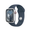Apple Watch S9 Cell 41mm Silver Alu, Blue SB, M/L