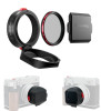 FREEWELL Fuji GFX 100RF Real Lens Hood(Black)