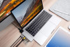 HyperDrive NET Hub pro USB-C pro MacBook Pro, Silv