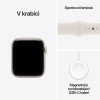 Apple Watch SE 3 GPS + Cellular 44mm Starlight Aluminium Case with Starlight Sport Band - M/L
