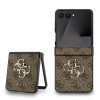 Guess 4G Metal Logo Samsung Galaxy Z Flip 7 Brown
