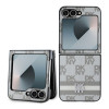 DKNY Checkered Pattern and Stripe Z Flip6, Beige