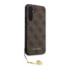 Guess Charms Hard Case 4G Samsung S23 FE, Brown