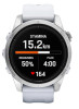 Garmin epix Pro Glass, 42mm, Silver/White Band