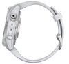 Garmin epix Pro Glass, 42mm, Silver/White Band