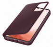 Samsung Smart Clear View Cover S22+, Burgundy