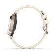 Garmin Lily 2, Cream Gold / Coconut Silicone Band